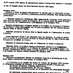 Principales étapes de la campagne...