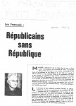 Républicains sans République,Mars 19700001