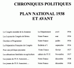 Chr.Pol. Plan National 1938 et avant